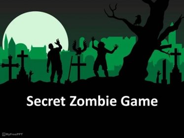 secret zombie speaking activities