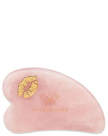 CRYSTALLOVE Destička gua sha z růžového křemene SELFLOVE Druh kámen