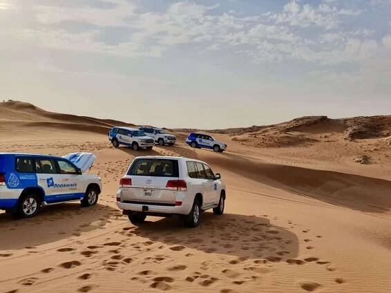 dubajské pouštní safari