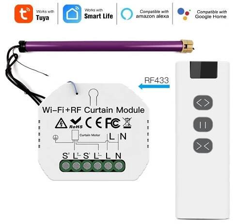 Tuya Wifi AS-108WR+RC