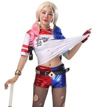 Kostým Harley Quinn - Převleky, kostýmy, masky - Allegro