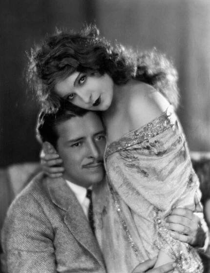 Lili Damita And Ronald Colman In 'The Rescue', 1929.