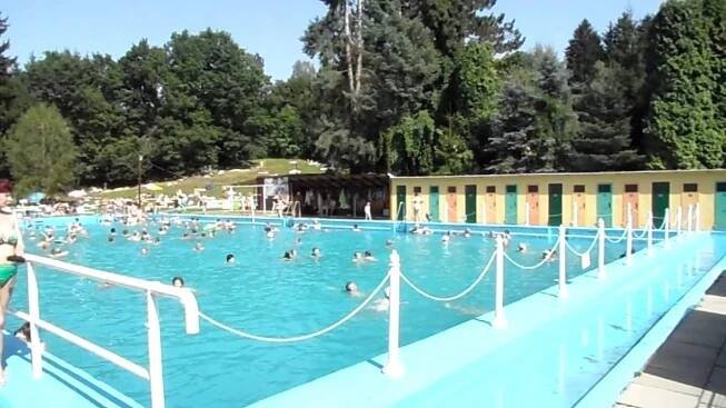 Jeseníky 2012, Velké Losiny - Termální koupaliště