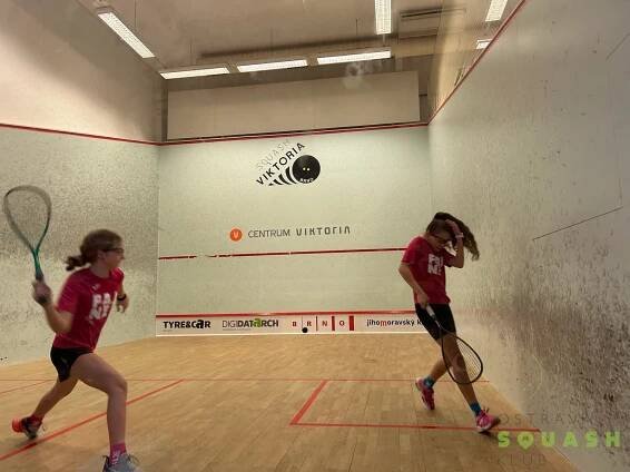 REPORT SQUASH – turnaj juniorů B, Brno 22.3.-23.3.2025 – Juniorská sportovní akademie