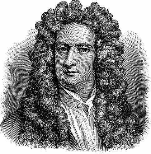 sir isaac newton, famous mathematician