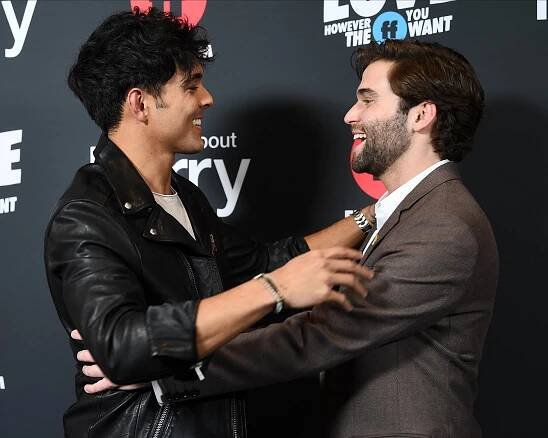 Premiere of the Freeform original film “The Thing About Harry,” on Wednesday, February 12, in Los Angeles, California - Niko Terho, Jake Borelli - The Thing About Harry - Z akcí