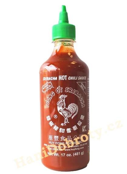 Sriracha chilli omáčka HUY FONG s kohoutem USA original 793g