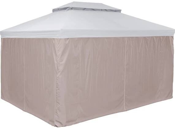 OBI Náhradní boční stěna pro hliníkový pavilon Connell, béžová, 1 kus