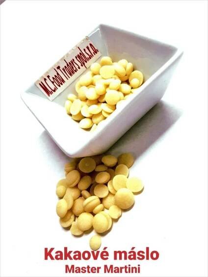 Kakaové máslo,v peckách,master martini,250g