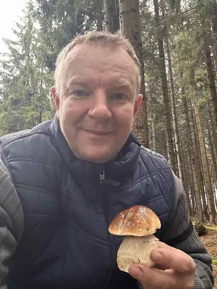 Minulý týden měl už Martin Kukla čas vyrazit do lesa na houby.