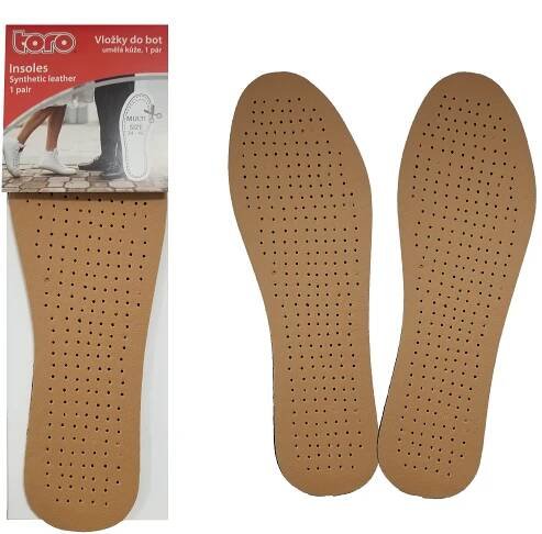 VLOŽKY DO BOT 1 PÁR IMITACE KŮŽE MULTI SIZE (24pár/bal)