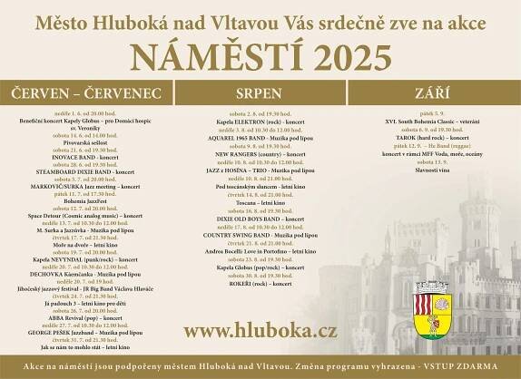 Město Hluboká nad Vltavou