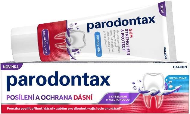 Parodontax Gum Strengthen & Protect Fresh Mint zubní pasta pro posílení a ochranu dásní 75 ml od 129 Kč