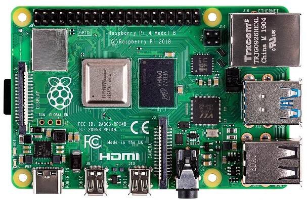 Raspberry Pi 4 Model B - 4GB RAM