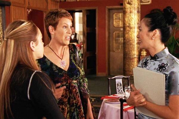 Lindsay Lohan, Jamie Lee Curtis, Rosalind Chao in Freaky Friday