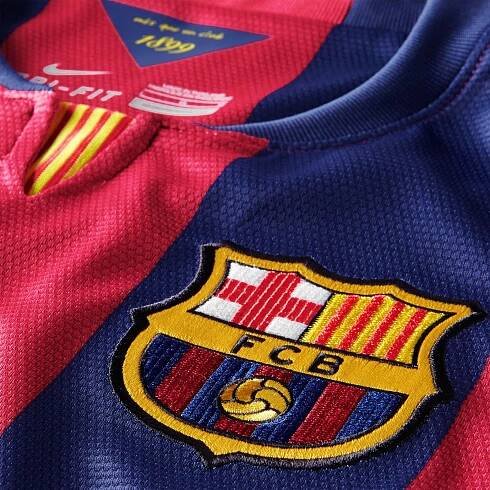 FC Barcelona 14-15 (2014-15) Home, Away and Third Kits