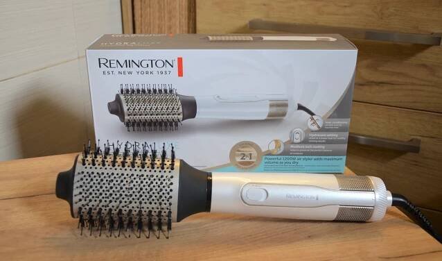 Recenze: Kulmofén Remington AS8901 HYDRAluxe: horkovzdušná péče o… | DATART