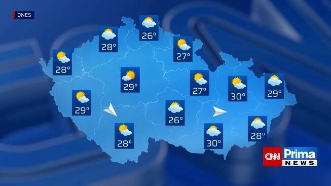 Počasí 10. 8. 2024
