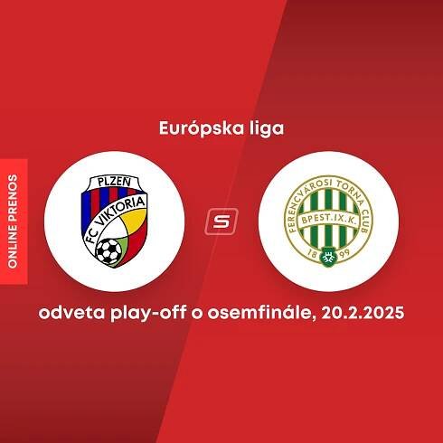Európska liga: Plzeň ovládla prvý polčas, doma vyradila Ferencváros