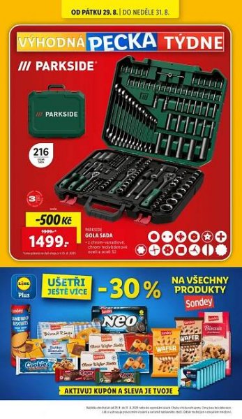 Leták Lidl leták - Nabídka spotřebního zboží - strana 40