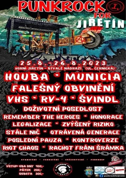 Punkrock For Jiřetín 2023 (vol.1) | darkzin.cz