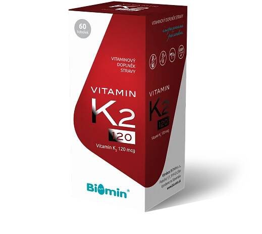 Vitamín K2 120 mcg 60 tobolek | Moje lékárna