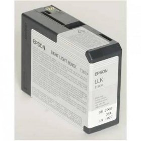 Epson T5809 - 80 ml - světle světle černá - originální - inkoustová cartridge - pro Stylus Pro 3800, Pro 3880