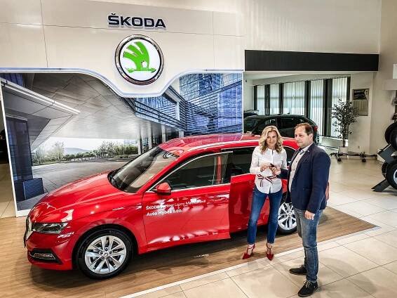 leona machálková škoda octavia předání (28)