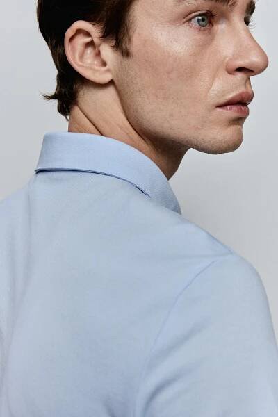 Tričko s límečkem COOLMAX® Slim Fit