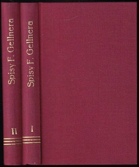Spisy Františka Gellnera 1 + 2 Básně + Povídky a satiry - František Gellner (1926, František Borový)