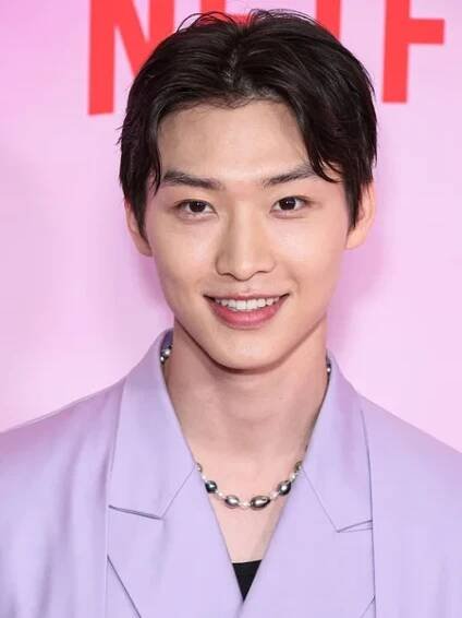 Sang Heon Lee přichází na Los Angeles Premiere Event of Netflix 's' XO, Kitty 'Sezóna 1 se konala v Netflix Tudum Theater 11. května 2023 v Hollywoodu, Los Angeles, Kalifornie, Spojené státy. — Stock obrázek