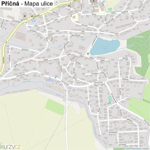 Příčná - mapy | Kurzy.cz