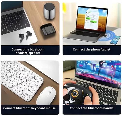 Karta Adaptér Bluetooth 5.4 USB s anténou pro PC Windows notebook Přijímač Stav balení originální