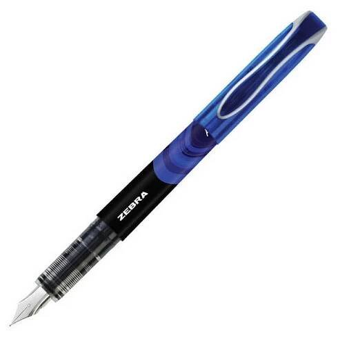 Zebra inkoustové pero 0,6 mm, modré za 47 Kč