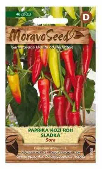 Paprika zel.SORA/Kozí roh sl./ 64508