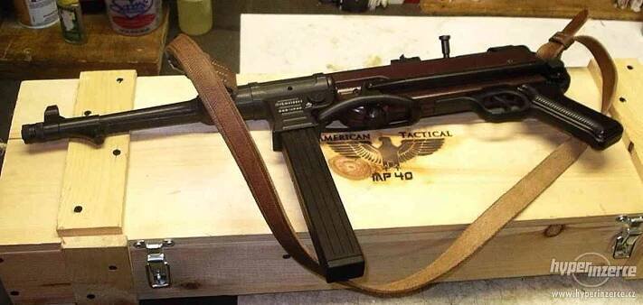 Samopal MP40 cal.9mm P.A.K. /expanzní,plynový/ - bez ZP - foto 1