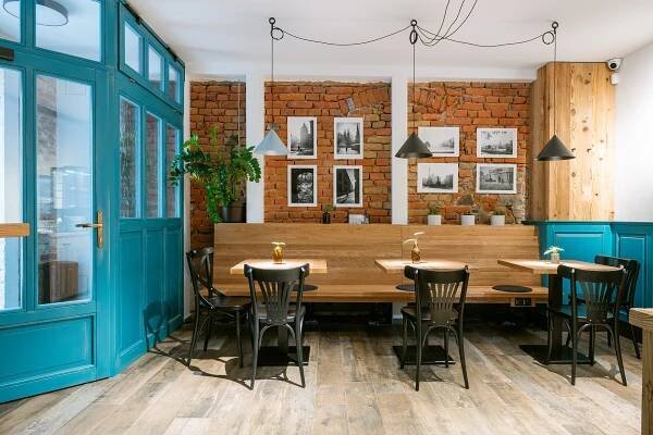 Vybavení bistra Nro 66 v Olomouci | Sargánek Interiors