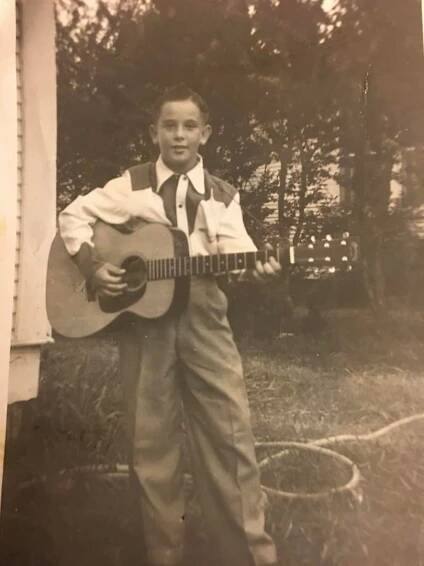 Jerry Kennedy with his first Martin