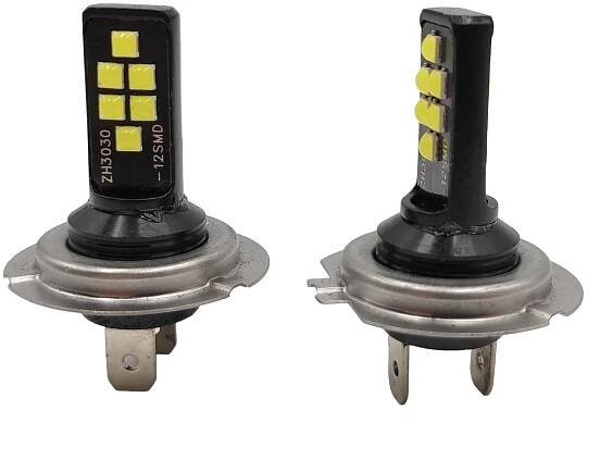 LED autožárovka H7 12V, 12 SMD LED, 1ks