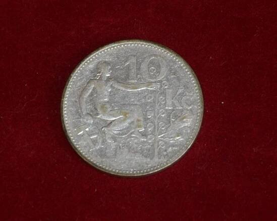 stříbrná mince, 10kč 1932 - Numismatika