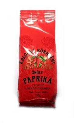Mletá lahůdková 100% maďarská paprika nepálivá / sladká ASTA 120