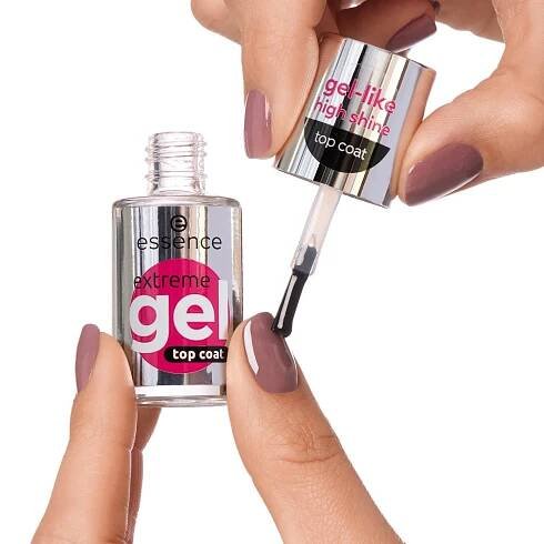 Krycí lak na nehty extreme gel top coat 01 Gloss To Go