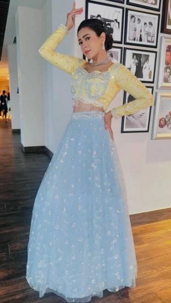 Hiba Nawab’s stylish lehenga styles