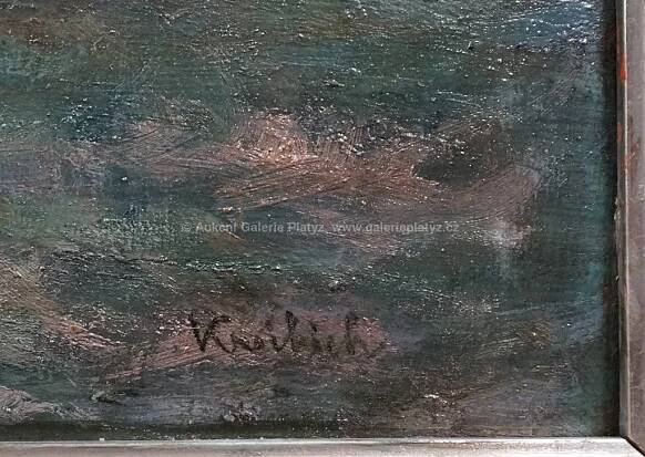 Vilém Kreibich / Konvoj bitevních lodí - detail aukce « Aukce « Aukční Galerie Platýz