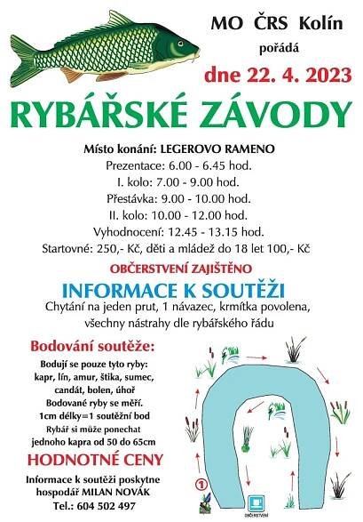 Pozvání na rybářské závody