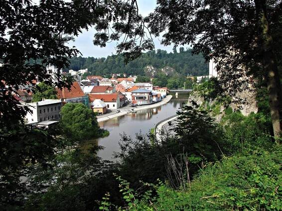 výhled na město