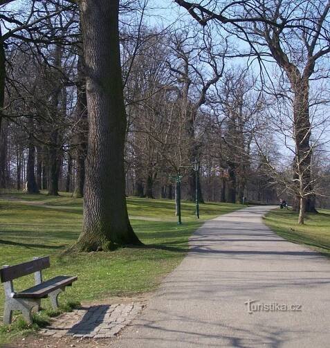 Vlašim - Zámecký park