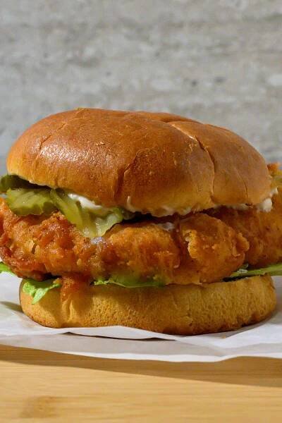 Crispy Chicken Burgers