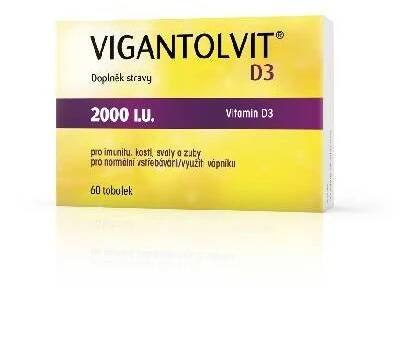 Vigantolvit D3 2000 I.U. 60 tobolek