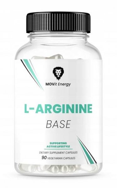 MOVit L-Arginine Base veg.cps.90